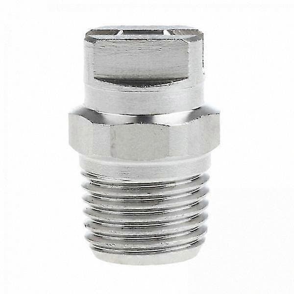 10-pack 1/8\" Platt Spraymunstycksspets med Enkel Installation Bricka Fläktmönster