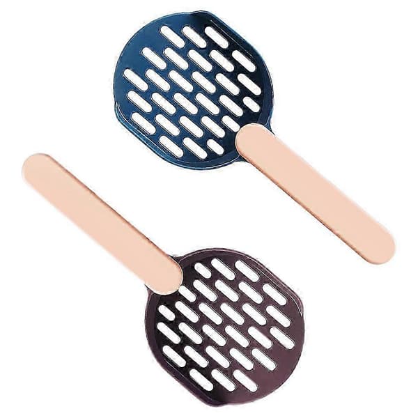 Kattspade i plast, 4-pack, ABS-material, blå eller kaffe, 26 cm rengöringsverktyg för avfall
