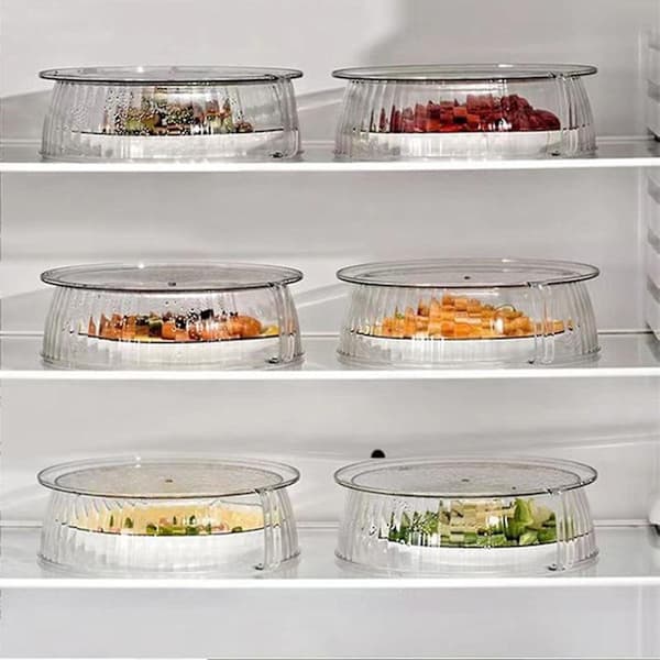 High Glass Microwave Cover with Splash Guard and Handle for Heating Pasta and Leftovers