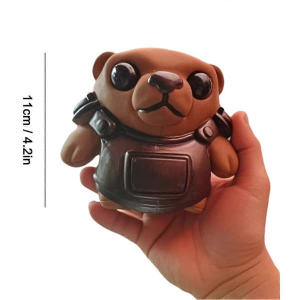 Valorant Tactical Bear - Puristus, Dekompressio, 11cm Silent version 1pcs