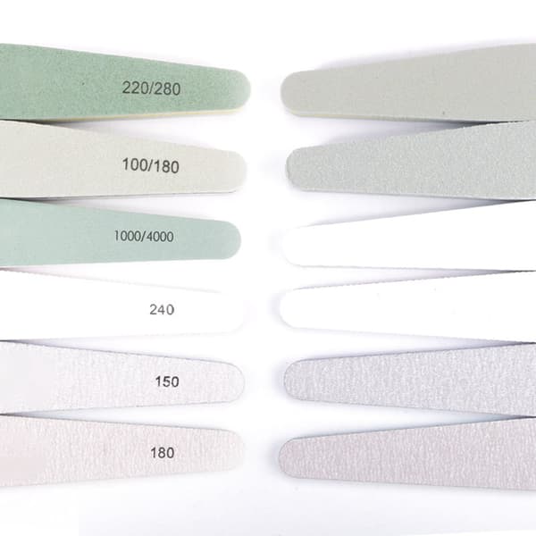 6 Pieces Nail Art Manicure Pedicure Tool Nail Sanding Sponge Files Buffer Polisher