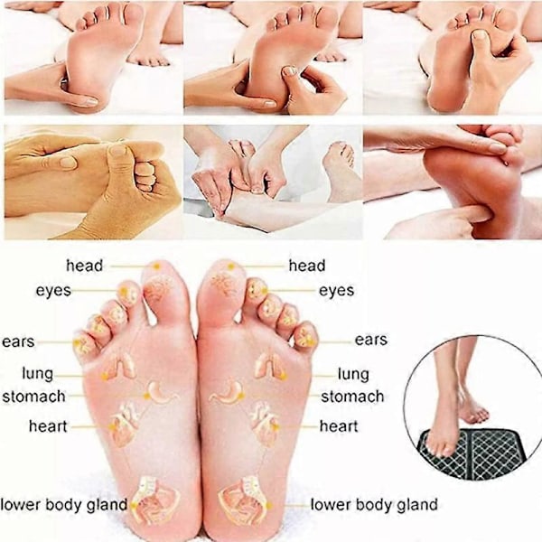 Koe helpotusta ja rentoutumista EMS Colorful Massage Foot Pad - style03 Button style