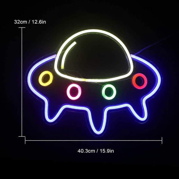 LED neon bakpanel komplett sortiment akryl transparent bakpanel neonljus led bakpanel neonljus rainbow clouds