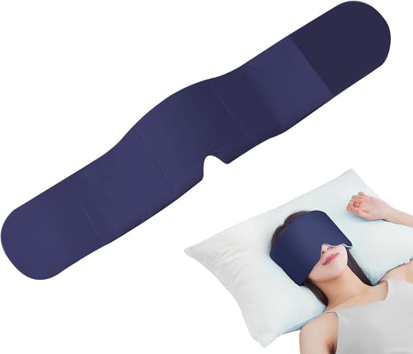 Weighted Eye Mask, Breathable Light Blocking Eye Mask | Double-Sided Sleeping Eye Mask