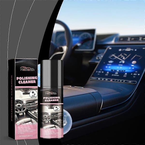 Bilinteriørrens - 100 ml bilinteriørrens, kjøretøyinteriørpolish
