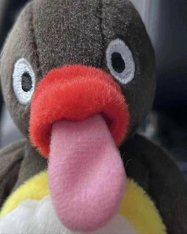 Pehmolelu Söpö Pingviini Pöytäkoriste Pehmolelu Lelu Figuriini