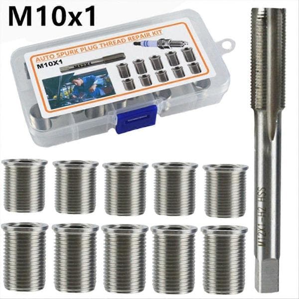 M10x1 Tennplugg reparasjonsgjengeinnsats, G017