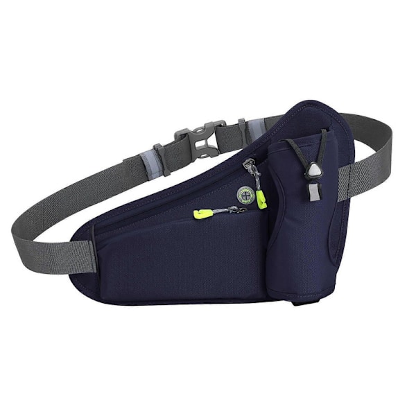 Sport Hydration Bälte Väska Löparbälte Midjeväska Bum Bag med Vattenflaskhållare för Män Kvinnor Löpning Cykling Vandring Promenad - Perfekt Dark gray
