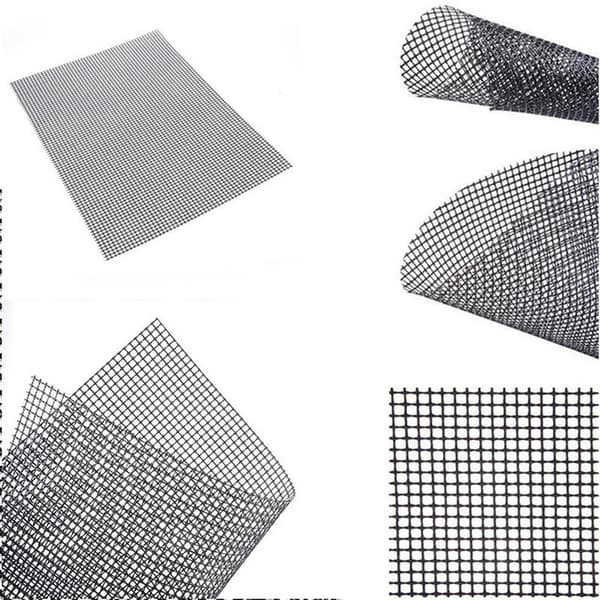Grillnet/grillmåtte Non-stick Sort 3-pak