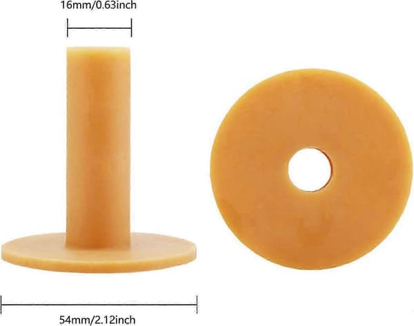 6 stk. Golf Tees Gummi Golf Tees Gummi Ubrydelige Golf Tees Base Golf