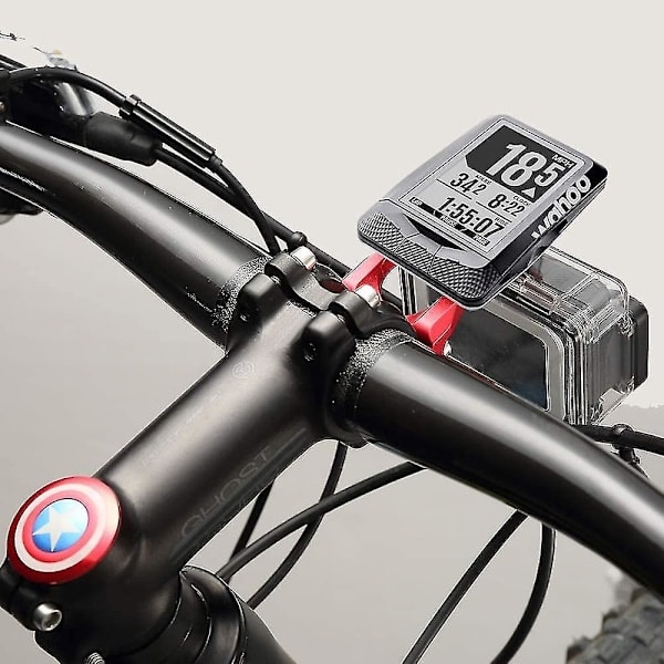 Wahoo Mount, Out Front Combo Cykelfäste til Wahoo Elemnt, Wahoo Elemnt Bolt, Wahoo Elemnt Mini og Kamera (Wahoo Mount)