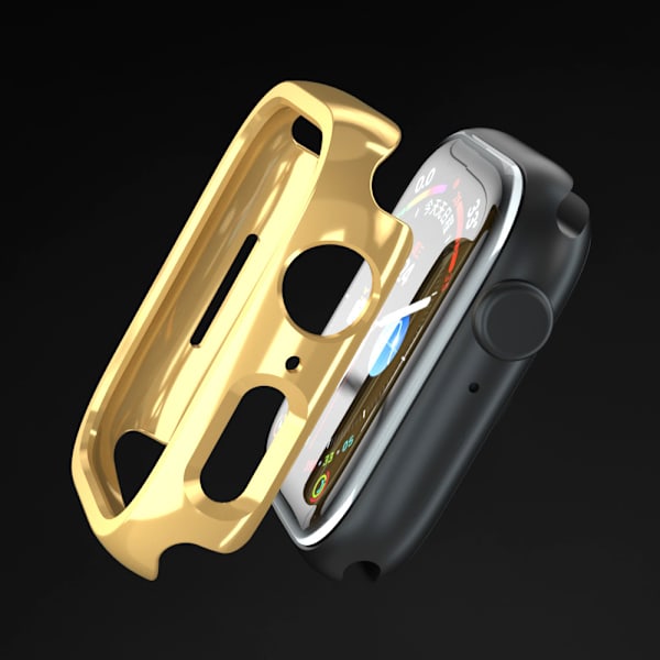 2-pack Compatible with Apple Watch Case 45mm [NO Screen Protector] Series 7 Hard PC Bumper Case Protective Cover Frame