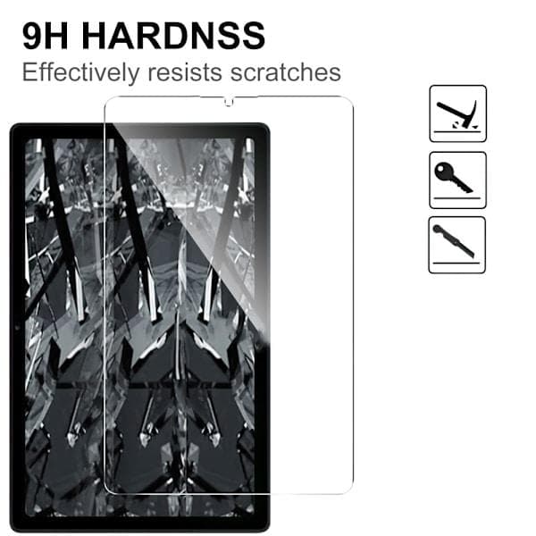 2 st Samsung Tab A9 surfplatta härdat glas