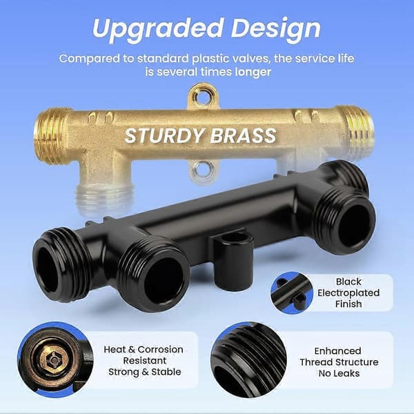 595926 Solid kobber sensorventil, til Watts Premier 500800/500805 & Grundfos Up Comfort Series Black