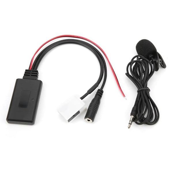 Bluetooth 5.0 AUX Cable Audio Adapter with Microphone for Audi A4 B7 TT A8 R8 A3 Hands-free Replacement