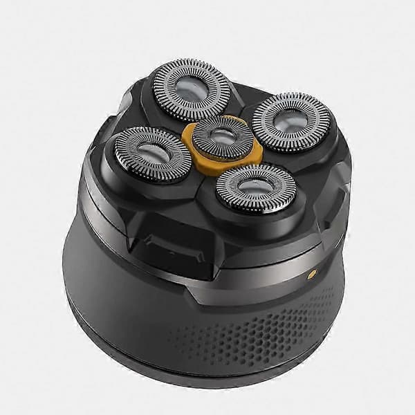 2 STK. Erstatningshoveder til Microtouch Titanium Hovedbarbermaskine, 2 Rensebørster Black & silver