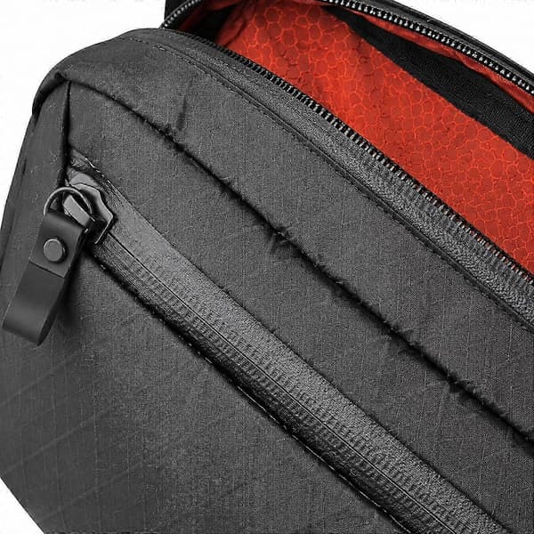 Crossbody taske Bærbar brystpose til løb, klatring, elektronik, kabler