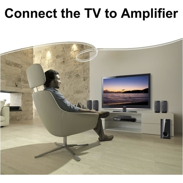 RCA Hane till Hane Adapter, RCA Ljudkabel Förlängningskontakt, 5-pack Guldpläterad Dubbel Hankontakt