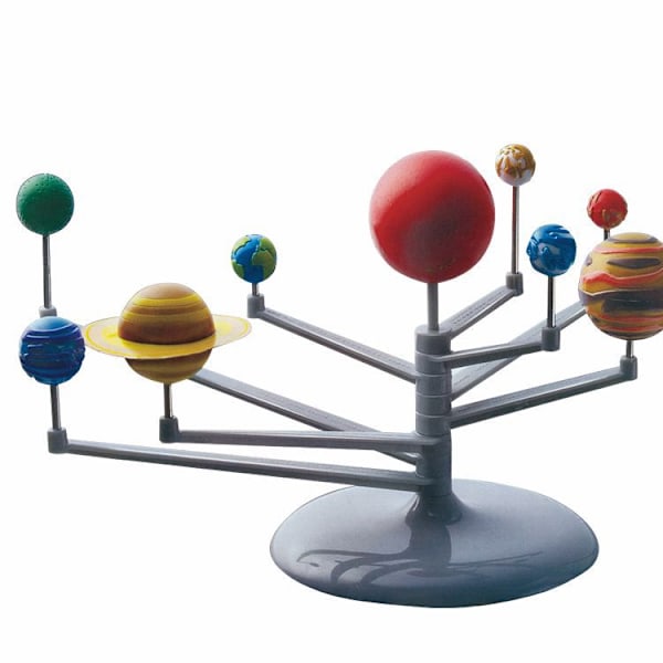 Planetariummodell av solsystemet, Bygg din egen 30 cm självlysande modell, Konst och hantverk, Vetenskapligt kit för pojkar och flickor 8+