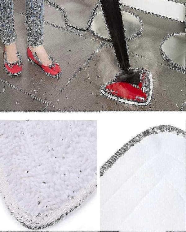 6-pak Mikrofiber Udskiftningspuder til Vileda 100 Dampmoppe