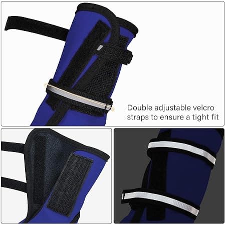 Waterproof Protective Dog Boots, Non-slip Dog Shoes with