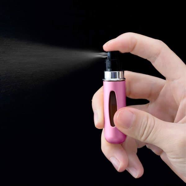 TG 4 stk parfymeflasker, 5 ml bærbar påfyllbar reiseflaske