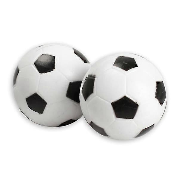 12 stk 32 mm plastfotballer til bordfotballspill for barn