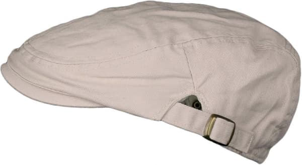 Herr bomullsmössa keps jaktmössa beige en storlek