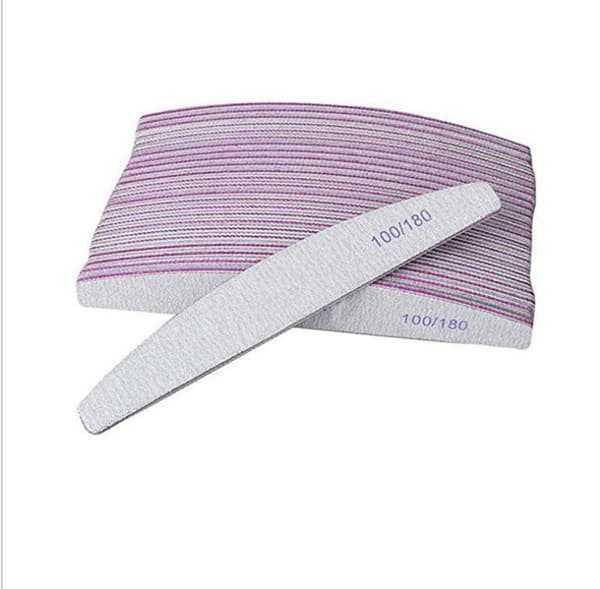 Professional Nail File, 20 Pcs Double Sided Nail File - 100/180 G