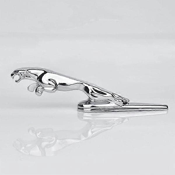 Jaguar 3D bilmerke, bilpanserpynt, bilpanser, kromørnmerke, biltilbehør