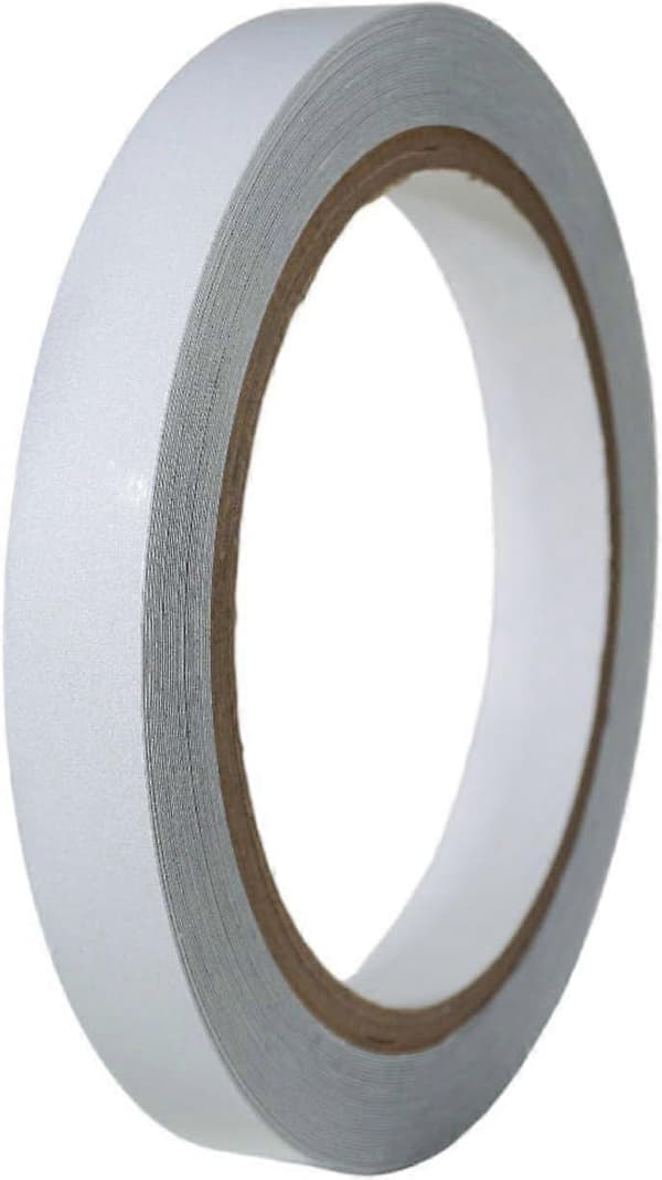 GGR Supplies - T.R.U. REF-7 Sølv/Hvit Reflekterende Tape av Ingeniørkvalitet: 1/2