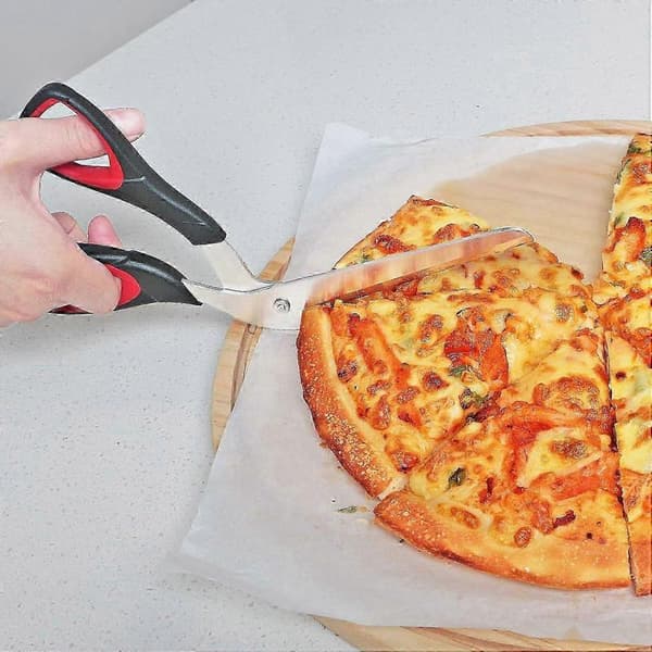 2026 Pizzasaks Ultraskarp Avtakbart Blad Ergonomisk Mykt Grep 26,2 cm