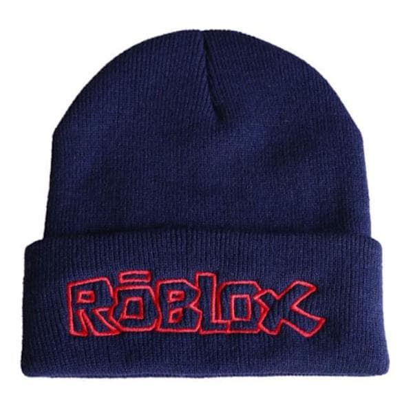 Roblox Hue Keps Bobble Hat, Hat til Børn Sort Sort