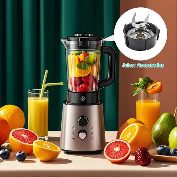 Blender Reservedeler Sett med Kannebasehetter og Kuttehode for Jevn Drift