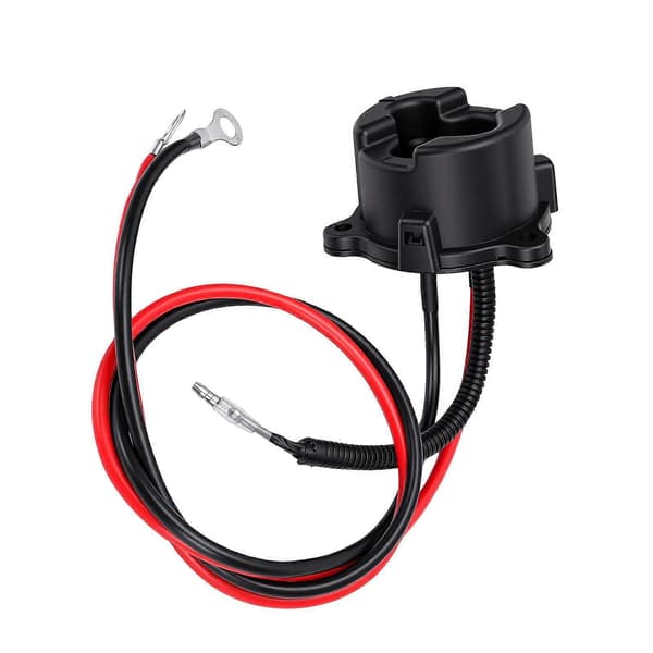 Golfvogn 48V DC opladerstik Powerwise-stikdåse erstatning til G29 Drive YDRE Electric 2011-2017 JW2 H6181 00 00