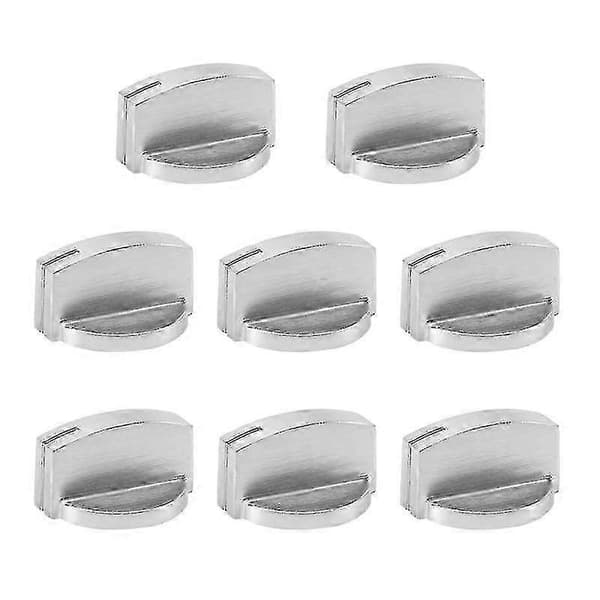 8 st universella kontrollvred för gasspis, 8 mm, adapter för ugnsvred, spisvred