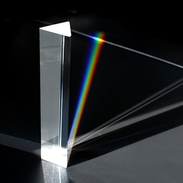 Optical Glass Triangular Prism Crystal Optical Prisms