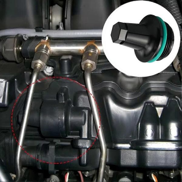 PCV ventilhette for BMW E82 E90 E92 N54 motorer Bil PCV ventilhette Black