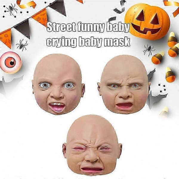 Babyhode Hodeplagg for Halloweenfestkostyme 2