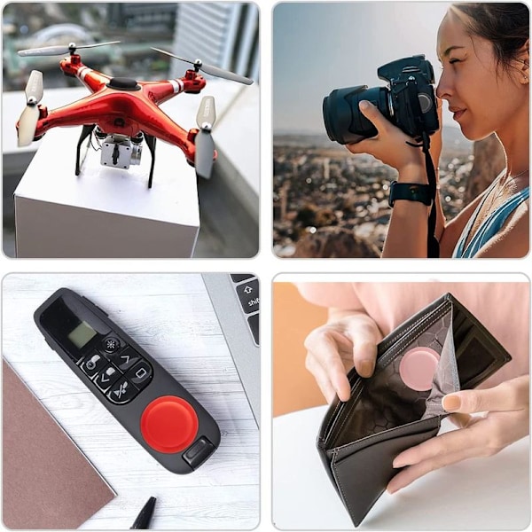 Silikoni 4X itseliimautuva pidike Apple AirTagille, kameraan, pyörään, droneen