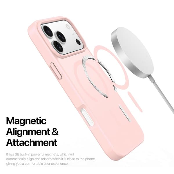 DUX DUCIS iPhone 17 Pro Max/18 Pro Max Cover MagSafe Yind Series Rosa 65