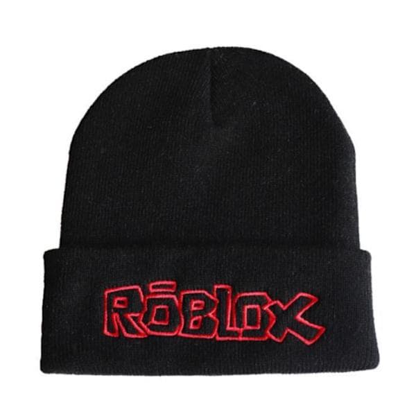Roblox Hue Keps Bobble Hat, Hat til Børn Sort Sort