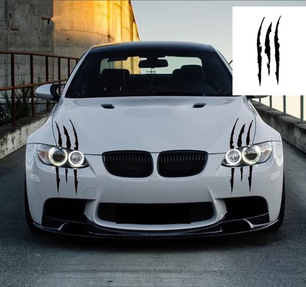 Monster Claw Sticker, 2 pcs Car Decal