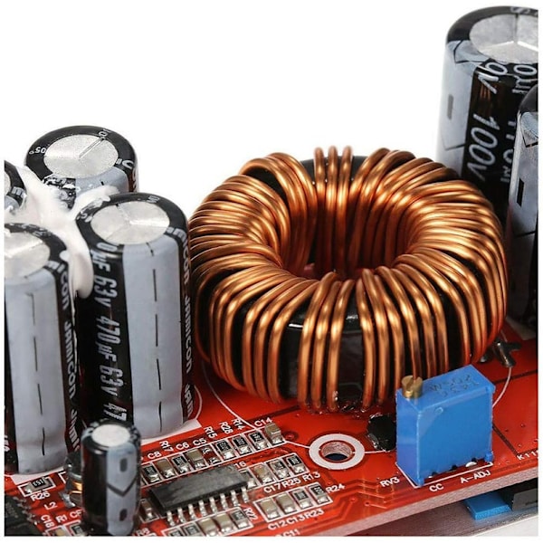 1200W 20A DC-DC Boost Step-up Strömförsörjningsmodul för Bil 8-60V till 12-83V