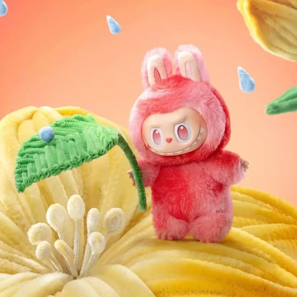 6-pack POP MART 3.0 LABUBU Monsters Överlappande Macaron Plyschleksak 6st LABUBU 3.0