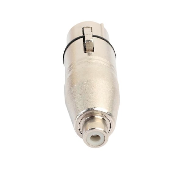 2 stk XLR til RCA Adapter, RCA Hunn til XLR Hunn Adapter Jackkontakt.pa