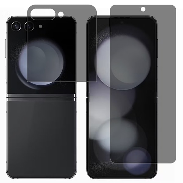 Sekretess Skärmskydd Inre + Bakre Skärm Samsung Galaxy Z Flip 6