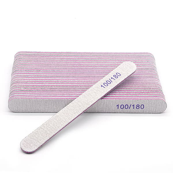 Professional Nail File, 20 Pcs Double Sided Nail File - 100/180 G