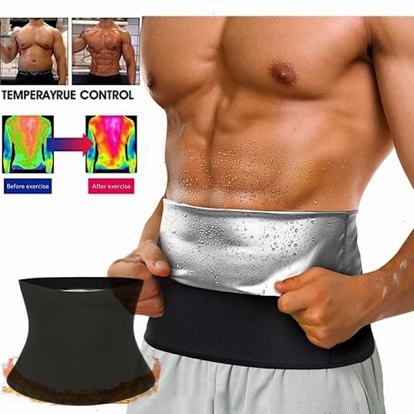 Størrelse L/XL Menn Magetrener Midje Slankebelte Forme Vekt Con