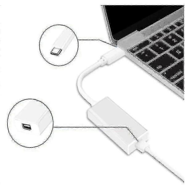 Thunderbolt 2 til USB-C konverter til højhastigheds filoverførsel